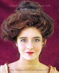 1900 Makeup Gibson Girl Hair Edwardian Hairstyles Victorian Hairstyles