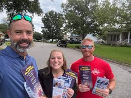 Putting in some work for our candidates