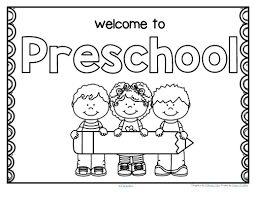 Back To School Theme Activities And Printables For Preschool Pre K And Kindergarten Welcome To School Back To School Worksheets Preschool Coloring Pages
