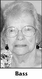 LOUISE BASS Obituary (2013)