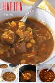 Harira Moroccan Lentil And Chickpea Soup Recipe Recipes Moroccan Soup Harira Recipe