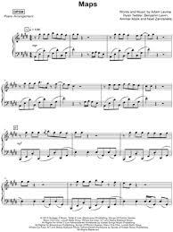 Maps Sheet Music 8 Arrangements Available Instantly Musicnotes