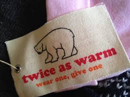 Clothing brand with bear logo. Polar Bear Warm A Md Man S Idea To Give Back Wtop