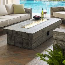 Convert any fire pit including solo stove when in not in use to a coffee table with this simple wood top. Manteo 70 Rectangular Outdoor Patio Fire Pit Table Contemporary Modern Furniture Lexmod