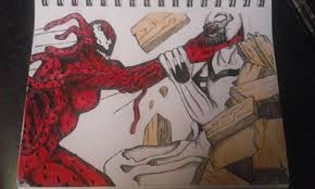 His physical features include white skin and a black. Carnage Vs Anti Venom By Mrbamboozle On Deviantart