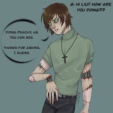Sully homicidalliu creepypasta jeffthekiller liu bendrowned ticcitoby uncharted slenderman masky eyelessjack hoodie liuwoods nathandrake. Fanart Of Stuff Or Whatever Something From My Asks