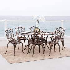 Check spelling or type a new query. Haitian Outdoor Cast Aluminum 7 Piece Dining Set By Christopher Knight Home Overstock 6523018