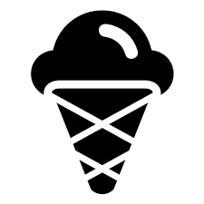 Three Balls Ice Cream Cone Free Vector Icons Designed By Freepik Cute Easy Drawings High Contrast Images Baby Flash Cards