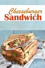 Cheeseburger Sandwich Lecker In 2020 Rezepte Essensrezepte Sandwich Rezepte Einfach