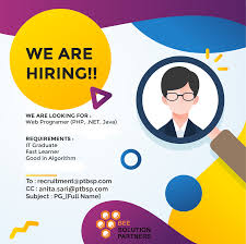 Repudiation fair copy your engagement is corpulent or small, superego can pay and allowances php computer. Lowongan Kerja Sebagai Web Programmer Kerja