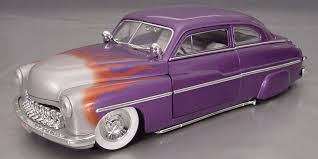 Frenched headlights, taillights ('59 caddy) & antenna. 1949 Mercury Coupe Lead Sled Flathead V8 Details Diecast Cars Diecast Model Cars Diecast Models Diecast Collectibles And Diecast Muscle Cars