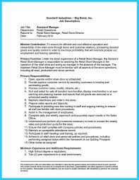 Assistant managers provide direct assistance and reporting to managers. Assistant Store Manager Job Description Resume Inspirational Crafting A Great Assistant Store Manager Resume Job Description Manager Resume Assistant Manager