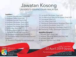 Untuk cara memohon kepada jawatan kosong universiti kebangsaan malaysia, anda perlu membuat resume sekaligus dua rujukan. Jawatan Kosong Di Universiti Kebangsaan Malaysia Ukm Jobcari Com Jawatan Kosong Terkini