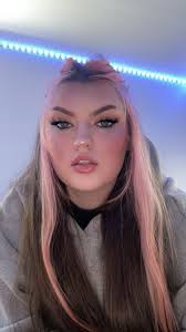 Blonde/strawberry blonde hair and eyebrows for the baby