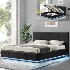 En cas d'absence, ils conservent votre achat pendant 10 jours avant de nous le retourner. Lit Design Alexi Avec Sommier Et Coffre De Rangement Noir 160x200 Achat Prix Fnac