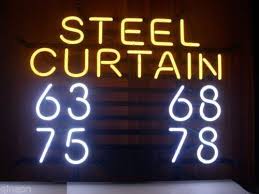 Lighting up the holiday season since 1993, the christmas light up celebration in clinton, pa is the best kept holiday secret in pittsburgh. New Steel Curtain Pittsburgh Steelers Nfl And Similar Items