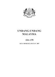 Published with reusable license by nabilla kamaruzaman. Undang Undang Malaysia Akta 678 Nre