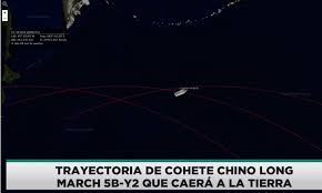 El cohete chino long march 5b viaja sin control a una velocidad de 28.000 kilómetros por ¿dónde ver el seguimiento del cohete chino en tiempo real? Neoonfgbqx9rgm