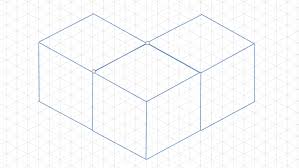 Isometric cubes can be used to create a variety of 3d shapes, and are a great tool for learning how to visulaise in 3d. Isometric Graph Paper Template The Spreadsheet Page