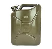 5 Gallon (20 Liter) (Olive Green) Metal Gelg Jerry Can