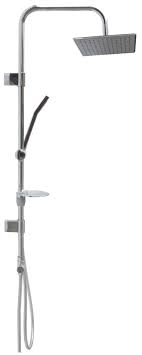 Thermostat Brausegarnitur Dusche Regendusche Eckig Edelstahl Variabel 2525 T