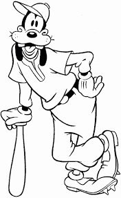 disney movies coloring pages lovely free printable goofy for kids baseball books coloriages oiseaux