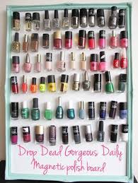Connect 3 mesh drawer organizers with small screws & bolts. Nail Polish Storage Solutions Ways To Organize Nail Polish Bottles