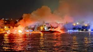 Check spelling or type a new query. Major Fire Marina Kastela Million Damage To Yachts In The Evening Of 29 May 2021
