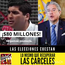 "Porque unos políticos no se pusieron deacuerdo en el reparto del  poder...Estamos botando 80 millones, recuperar las cárceles cuesta lo  mismo" Así Otto Sonnenholzner denuncia que cierta clase política ...