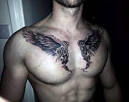 Collar Bone Tattoos For Men Collar Bone Tattoo For Men Collar Bone Tattoo Wing Tattoo Men