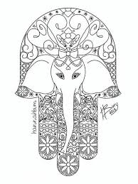 So this is not a line art. Printable Hamsa Mandala Novocom Top