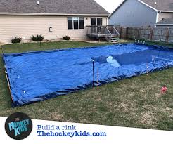 Backyard ice rinks can be built in all sizes with various wall options. Build A Backyard Ice Rink The Hockey Kids