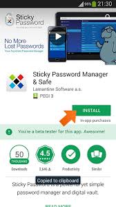 Looking for the best password manager for your android mobile device? How To Download The Sticky Password App From Google Play On Android