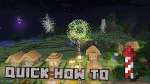 For pocket edition (pe), you tap on the block. The Ultimate Guide To Fireworks In Minecraft Java 1 16 Youtube