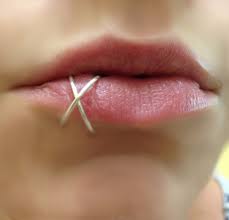 Lip Studs And Rings Different Lip Piercings Lip Piercing Ring Lip Piercing