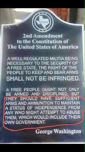 George washington gun quotes a free people ought not only to be armed, but disciplined… Second Amendment Northierthanthou