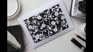 Also, you may need to have adobe acrobat reader installed on your computer to make sure that you can open and print out the paper cutting template after downloading it. Papercut Envelope Free Template Paper Cutting Ideas Youtube