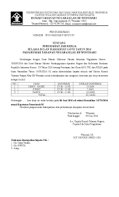 Waspadailah sesuatu yang meragukan dan tinggalkan yang haram. Contoh Surat Pemberitahuan Jam Kerja Selama Puasa Bagi Contoh Surat