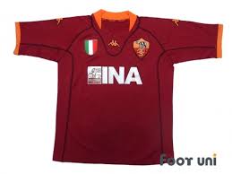 Tim scudetto roma 2001 di mana mereka sekarang bola net. As Roma 2001 2002 Home Shirt Online Store From Footuni Japan