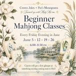 Beginner Mahjong Class with Mahj Ma'am