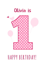 Boy Free Printable 1st Birthday Cards Pink Balloons And A Bird Birthday Card Greetings Island 1st Boy Birthday Baby Boy Cards 1st Birthday Cards