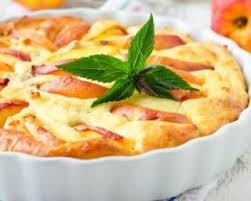 Drainantes Clafouti Pches Allg Auxclafouti Allege Aux Peches Drainantes No Cook Desserts Dessert Leger Food