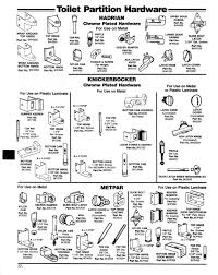 Toilet Partition Hardware Hadrian Knickerbocker Metpar Wielhouwer Replacement Hardware Specialists