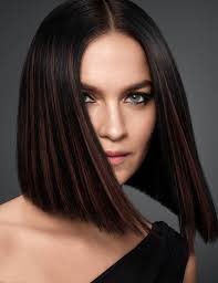 Black hair is a very sultry and chic color, but it doesn't suit everyone. Brown Haircolor Dark Brown Hair Light Brown Hair More Redken