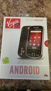 Samsung intercept Virgin Mobile new in ...