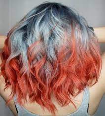#asian #makeup #purple ombre hair #pretty girls #marycake #pretty asians. Pastel Orange Hair Tumblr