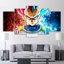 Turn your home, office, or studio into an art gallery, minus the snooty factor. Dragon Ball Z Anime Cartoon Kids Framed 5 Piece Canvas Wall Art Painti Buy Canvas Wall Art Online Fabtastic Co