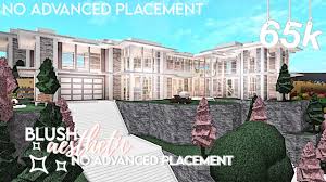 I'm trying to upload alot more frequently because i've been slacking these past months lol i hope you. Roblox Bloxburg 65k Blush Aesthetic Family Hillside Mansion No Advanced Placement Build Tour Youtube