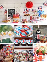 This fantastic london calling + british themed birthday bash was submitted by heather dalton of chickabug. How To Throw A London Themed Bridal Shower Southbound Bride
