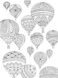 91 best âœ�adult colouring hot air balloons images on pinterest. Hot Air Balloon Coloring Pages Printable Coloring4free Coloring4free Com